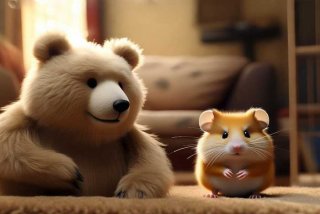 宠物熊和仓鼠 - 宠物熊和仓鼠哪个好养