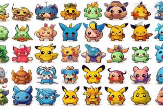 宠物小精灵图片绘画大全（宠物小精灵图片绘画大全简单）