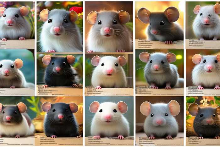 宠物鼠品种大全及图片，宠物鼠品种大全及图片及名称