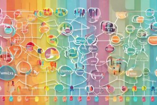 人际关系分类图表，人际关系分类图表图片