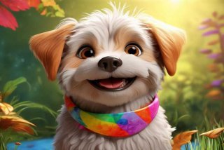 宠物画（宠物画卡通图案）