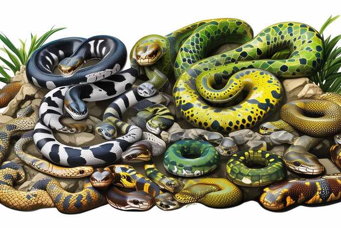 宠物蛇种类大全 - 宠物蛇种类大全图片
