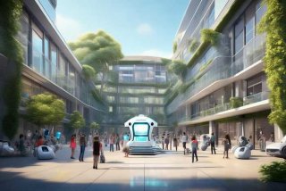 理想中的人工智能校园 理想中的人工智能校园作文