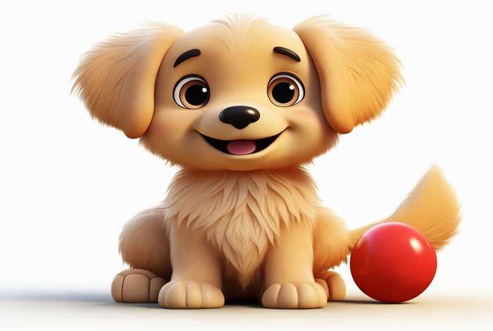 宠物狗图片简单又可爱 宠物狗图片简单又可爱卡通