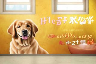 宠物美容院海报；宠物美容院海报模板