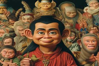 孙悟空的人际关系图、孙悟空的人际关系图片