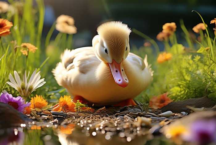 宠物鸭吃什么食物才能养活（宠物鸭吃什么食物才能养活一个月）