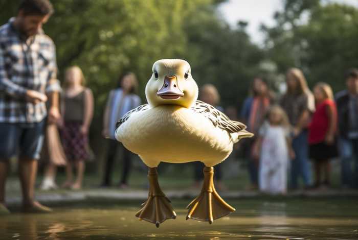 宠物鸭被捡走称再见已成盘中餐；养的宠物鸭