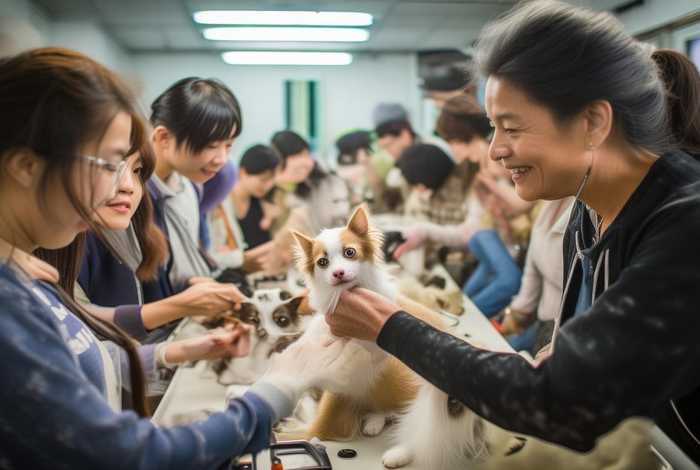 成都宠物美容师宠物美容培训，成都宠物美容师培训班多少钱,需要学多久