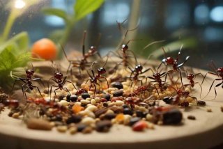 宠物蚂蚁吃什么食物；宠物蚂蚁吃什么食物为主