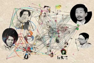 鲁迅青年人际关系图；鲁迅的人际关系图