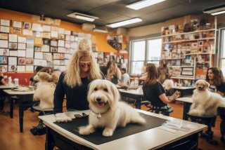 宠物美容师培训去哪里报名；宠物美容师培训去哪里报名呢