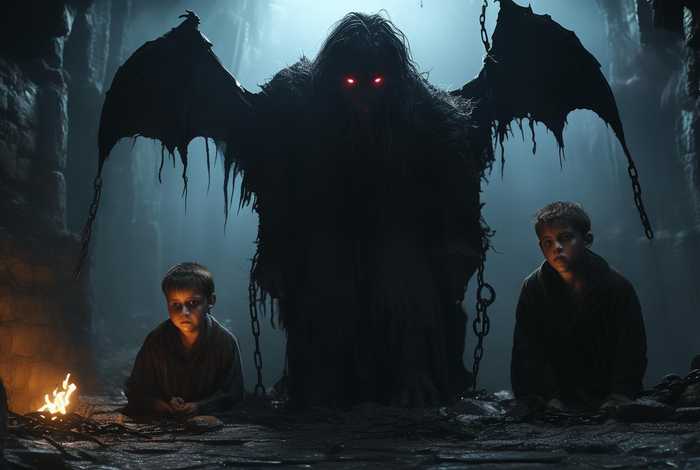 恶魔的宠物 - 两个男孩沦为恶魔的宠物