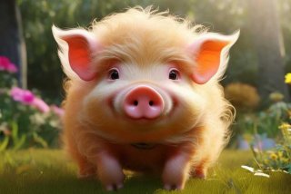 宠物猪图片高清（宠物猪图片高清头像）