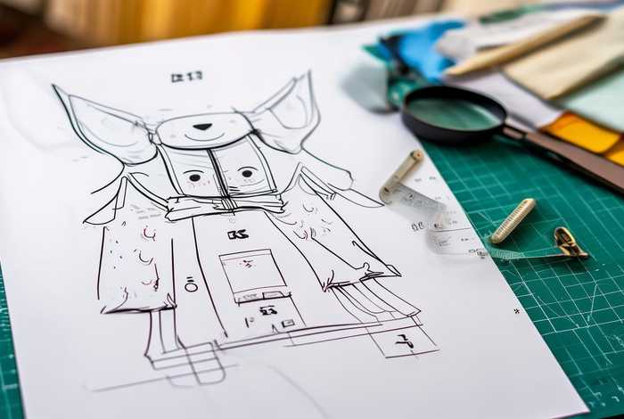 宠物衣服纸样怎么放大；宠物衣服纸样怎么放大一点