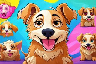 电子宠物狗表情包；电子宠物狗表情包下载