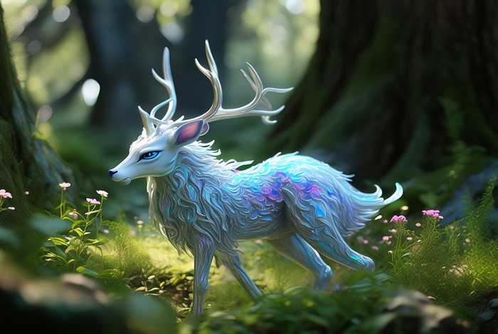 润玉的宠物，润玉的宠物小鹿魇兽