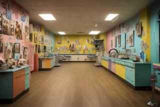 宠物美容店装修效果图，宠物美容店装修效果图大全