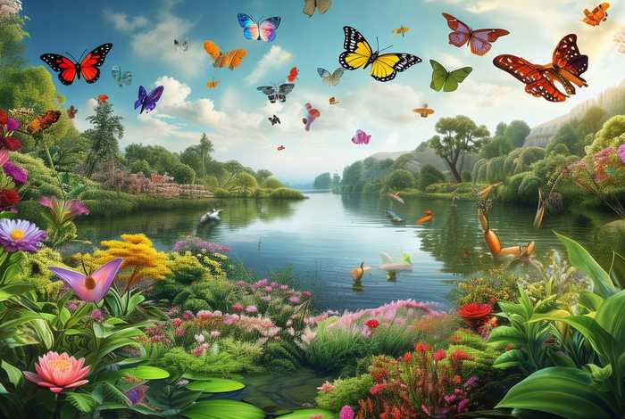 花草虫鱼图片大全大图；花草虫鱼图片大全大图高清