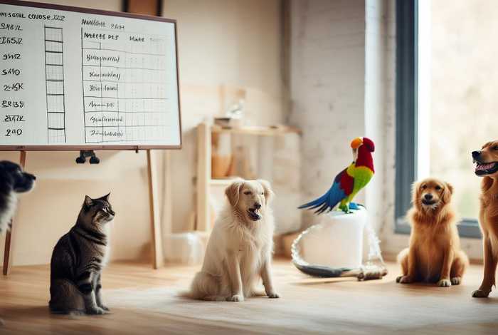 宠物训练课程多少钱；宠物训练课程多少钱一个月