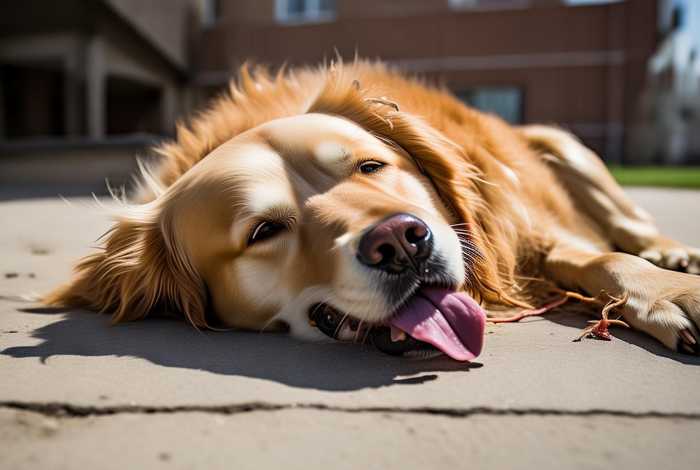 高温死亡的狗的过程、高温死亡的狗的过程视频