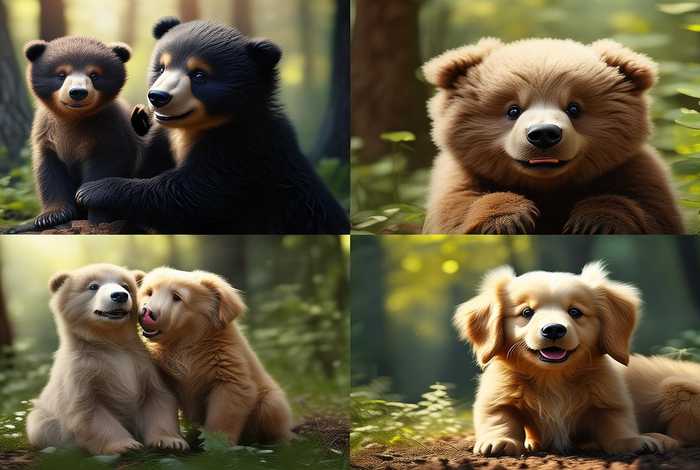 宠物熊照片、宠物狗熊照片
