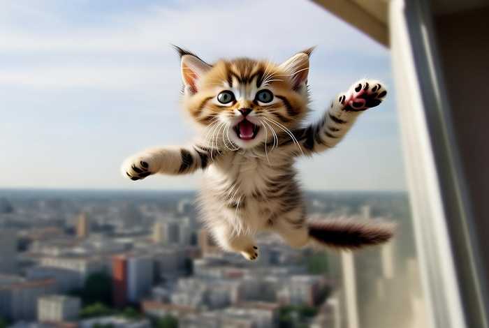 小猫被从楼上扔下 - 小猫被从楼上扔下去怎么办