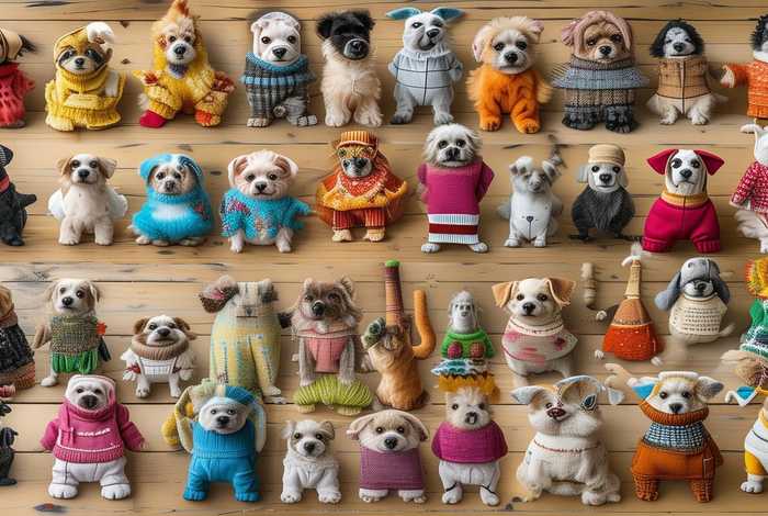 宠物衣服大全（宠物衣服大全纸样图片）
