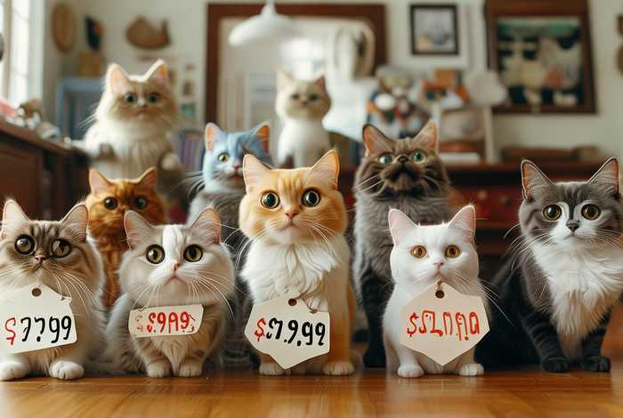 宠物猫多少钱一个；宠物猫多少钱一个开玩笑