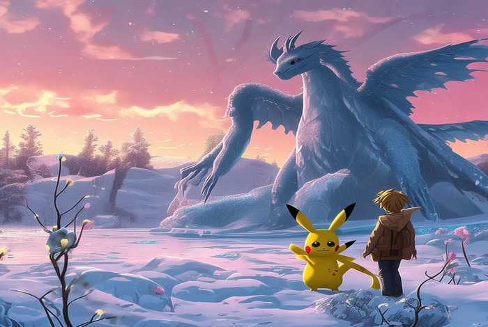 宠物小精灵剧场版11-骑拉帝纳与冰空的花束 - 精灵宝可梦剧场版11-骑拉帝纳与冰空的花束洁咪 电影