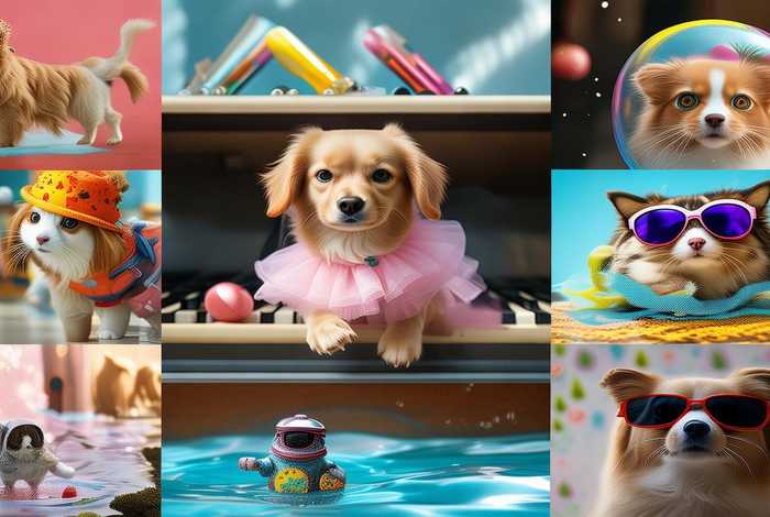 宠物搞笑视频合集，宠物搞笑视频合集素材