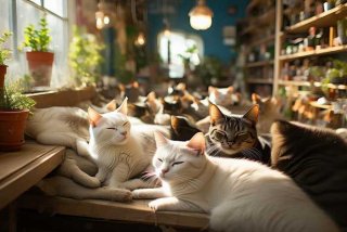 猫咪宠物店安静书教程 宠物店的猫怎么那么安静