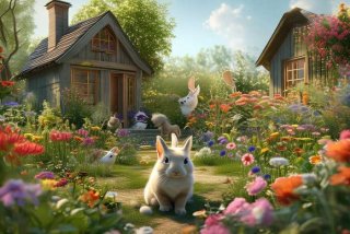 花草宠物陪伴；花草宠物陪伴图片大全