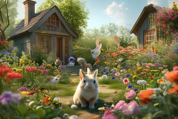 花草宠物陪伴；花草宠物陪伴图片大全