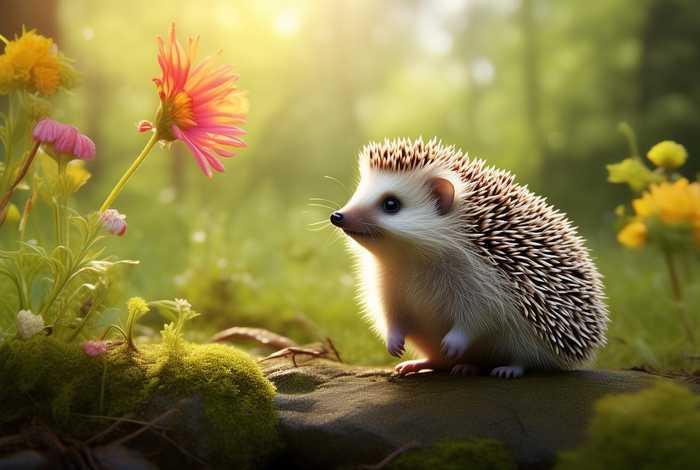 观赏小刺猬（小刺猬欣赏）