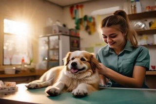 宠物美容学校学校学给宠物打针吗；宠物美容学校包吃住吗