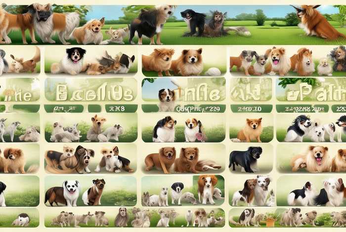 宠物狗价格表2021价目表；2020宠物狗价格