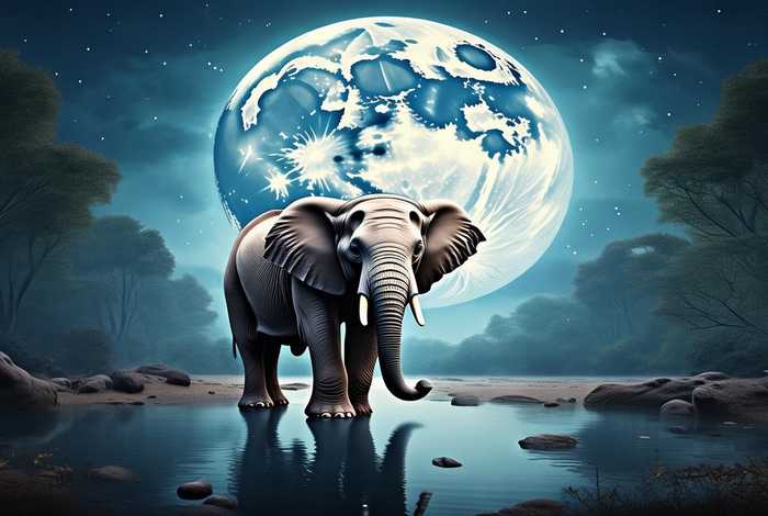 我的宠物是大象 电影特效；我的宠物是大象插曲,月亮