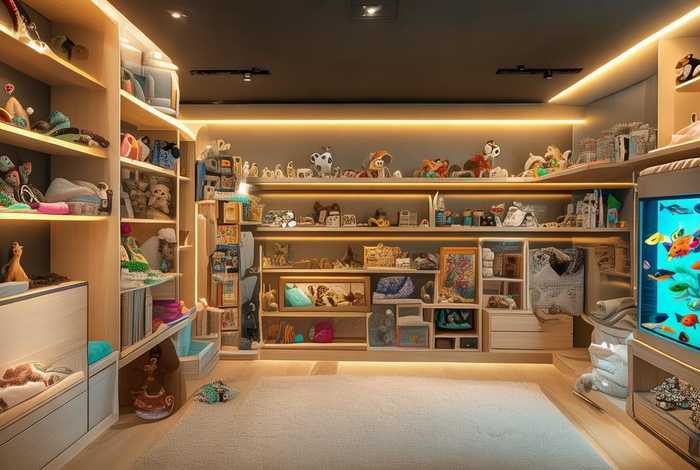 宠物用品展效果图；宠物用品展厅装修效果