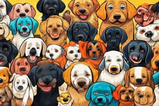 宠物狗种类图片大全 宠物狗种类图片大全卡通图