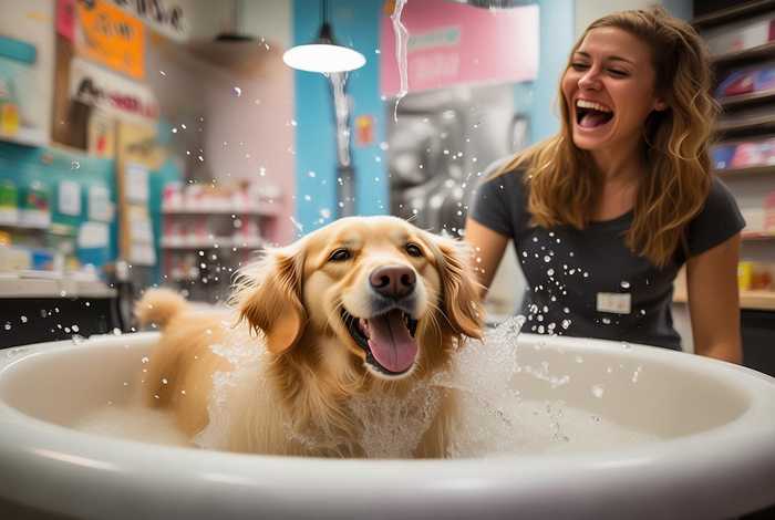 狗狗宠物店洗澡一般多少钱；狗狗宠物店洗澡一般多少钱一次