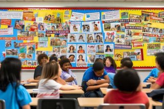 人际关系主题教育黑板报 - 人际关系主题班会黑板报