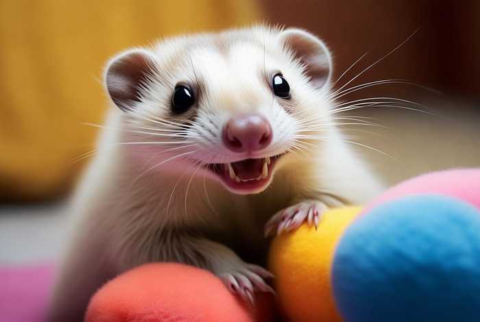 宠物雪貂咬人吗、宠物雪貂咬人吗视频