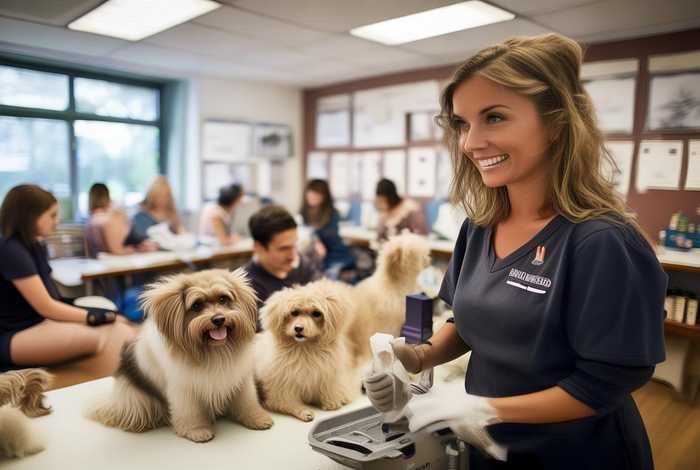 宠物美容师培训学校一般多少钱、宠物美容师培训学校一般多少钱一个月
