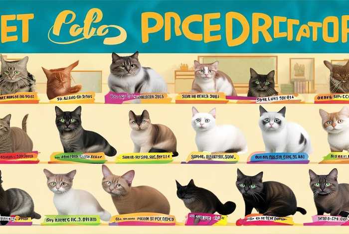 宠物猫价钱大全，宠物猫价钱大全表