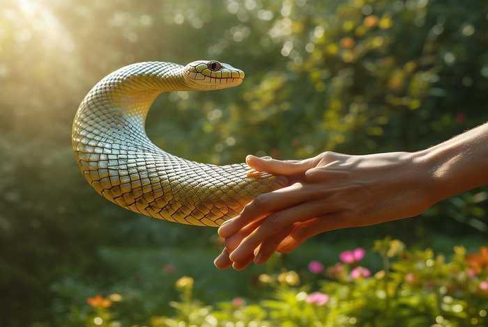 宠物蛇腾空肚子吃主人 宠物蛇腾空肚子吃主人会死吗