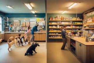 宠物吧和宠物店有什么区别呢，宠物吧和宠物店有什么区别呢图片