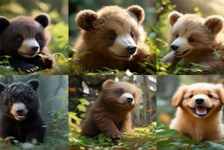 宠物熊照片、宠物狗熊照片