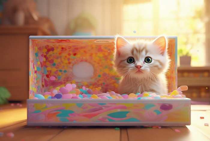 宠物盲盒开箱视频 - 宠物盲盒开箱视频结果开出来了一只小猫