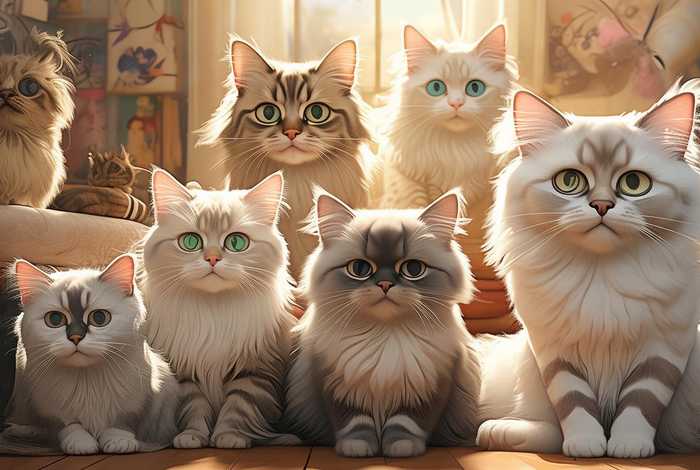 宠物猫咪，宠物猫咪品种大全及图片